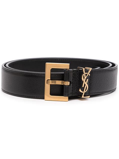 ysl mens black belt|yves saint laurent belts women.